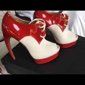 Walter Steigler Spago 2 platform open toe @ 90%off